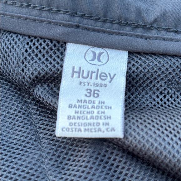 NWT Hurley All Day Hybrid Shorts in Black. Men's 36 Classic skater/street style! - Picture 9 of 14